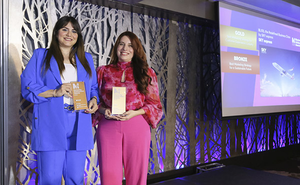 2 awards at the Marketing Achievement Awards 2024 for BLISS Business Class!