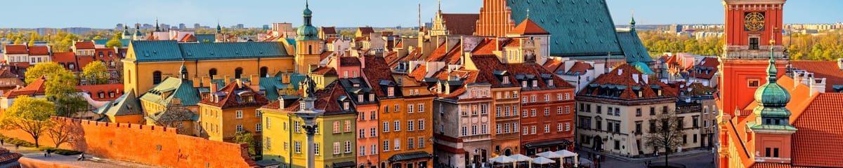 Book Best Flight Deals to Warsaw with SKY express