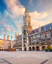 Marienplatz and the New Town Hall